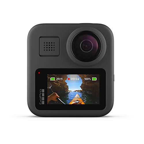 GoPro MAX, Cámara de Acción Digital a Prueba de Agua 360 con Estabilización Irrompible