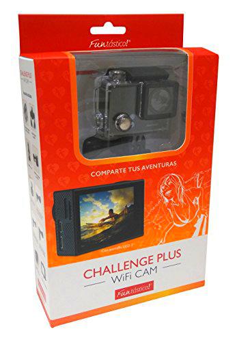 Vexia Challenge Plus WiFi Cámara Deportiva con Pantalla de 2&quot; Full HD, Negro