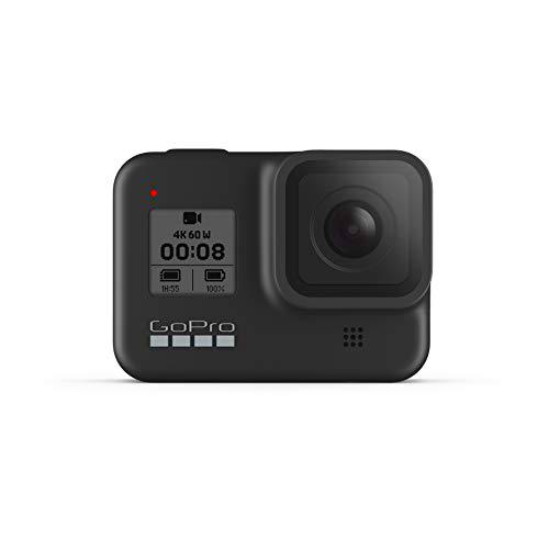 GoPro HERO8 Black, Cámara de Acción Digital 4K Resistente al Agua con Estabilización Hipersuave