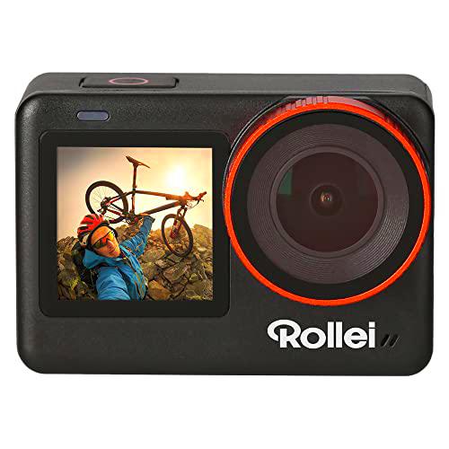 Rollei Cámara de acción Rollei 4K con 60 FPS, Sumergible a 5 Metros