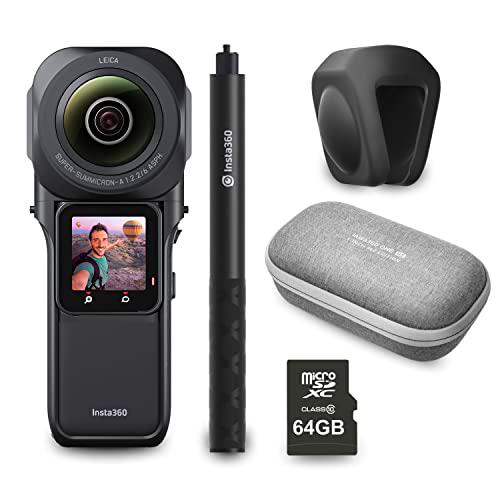 Insta360 One RS - Kit Profesional de cámara de acción Leica de 360 Grados