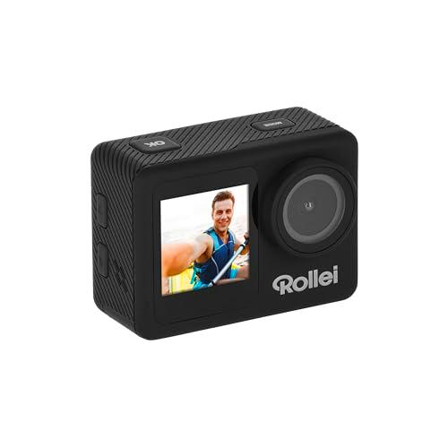 Rollei D2: Cámara de acción Ultra HD con vídeo 4K, Pantalla Frontal y táctil