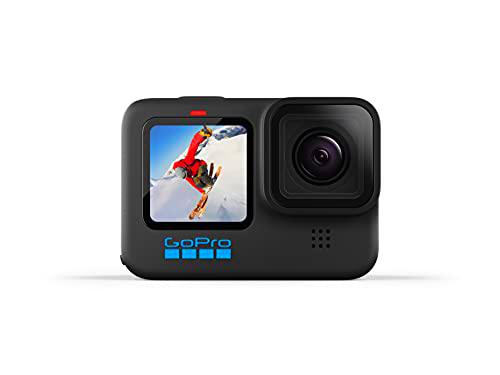 GoPro HERO10 Black - Cámara de acción a Prueba de Agua con LCD Frontal y Pantallas traseras táctiles