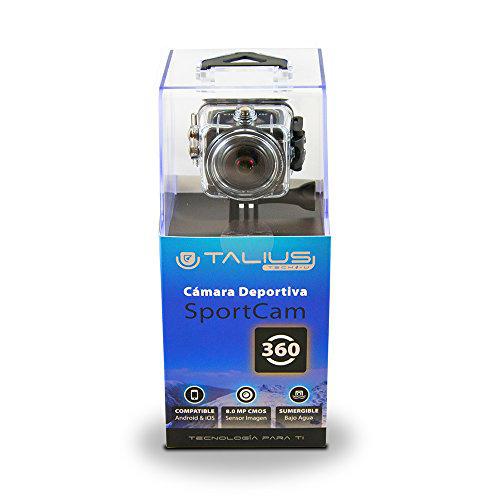 Talius SportCam 360 - cámara Deportiva - batería 1150mAh