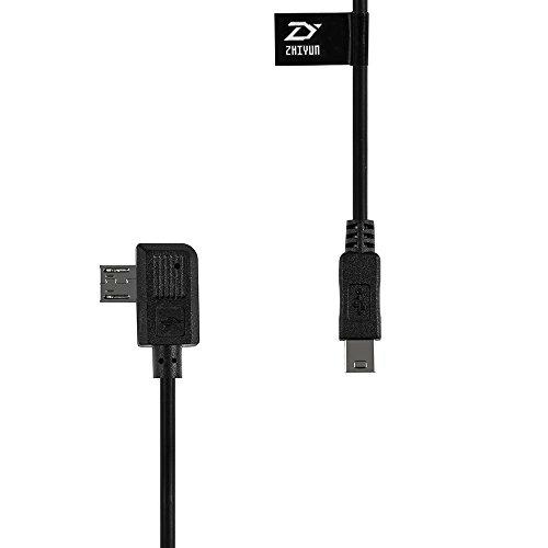 'zhiyun Cable de Control para Crane 2 para Canon Cámara Negro